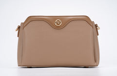 Small Classic Purse crossbody bag - Beige