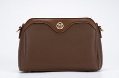 Small Classic Purse crossbody bag - Coffee