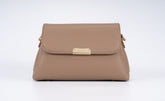 Small Classic Purse crossbody bag - Beige