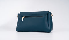 Small Leather Crossbody Bag - Green