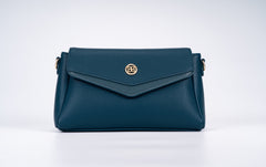 Small Leather Crossbody Bag - Green