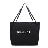 Medium PU Tote Bag - Black