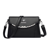 Small Casual Crossbody Purse - Black