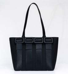 set of Medium Handbag with Wallet - Black