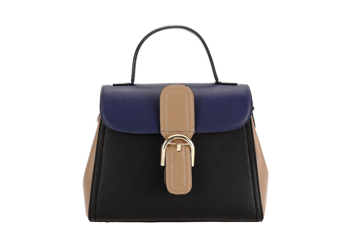 Medium Modern Leather Handbag - Black