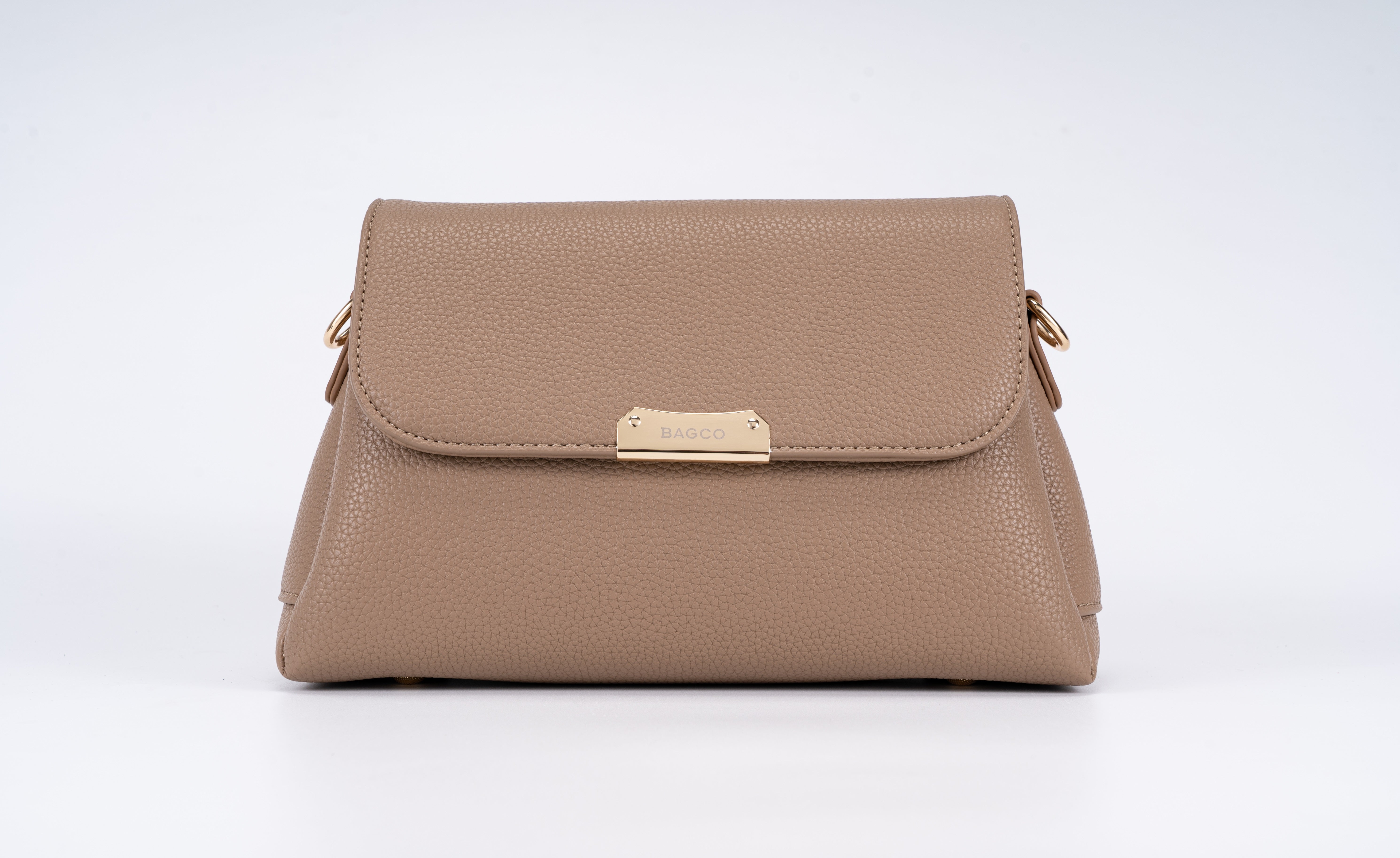 Small Classic Purse crossbody bag - Beige