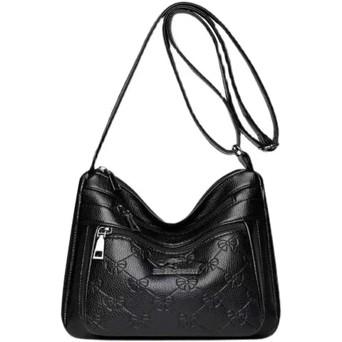 Black flexible women's bag