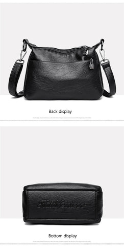 Crossbody bag for women - Black
