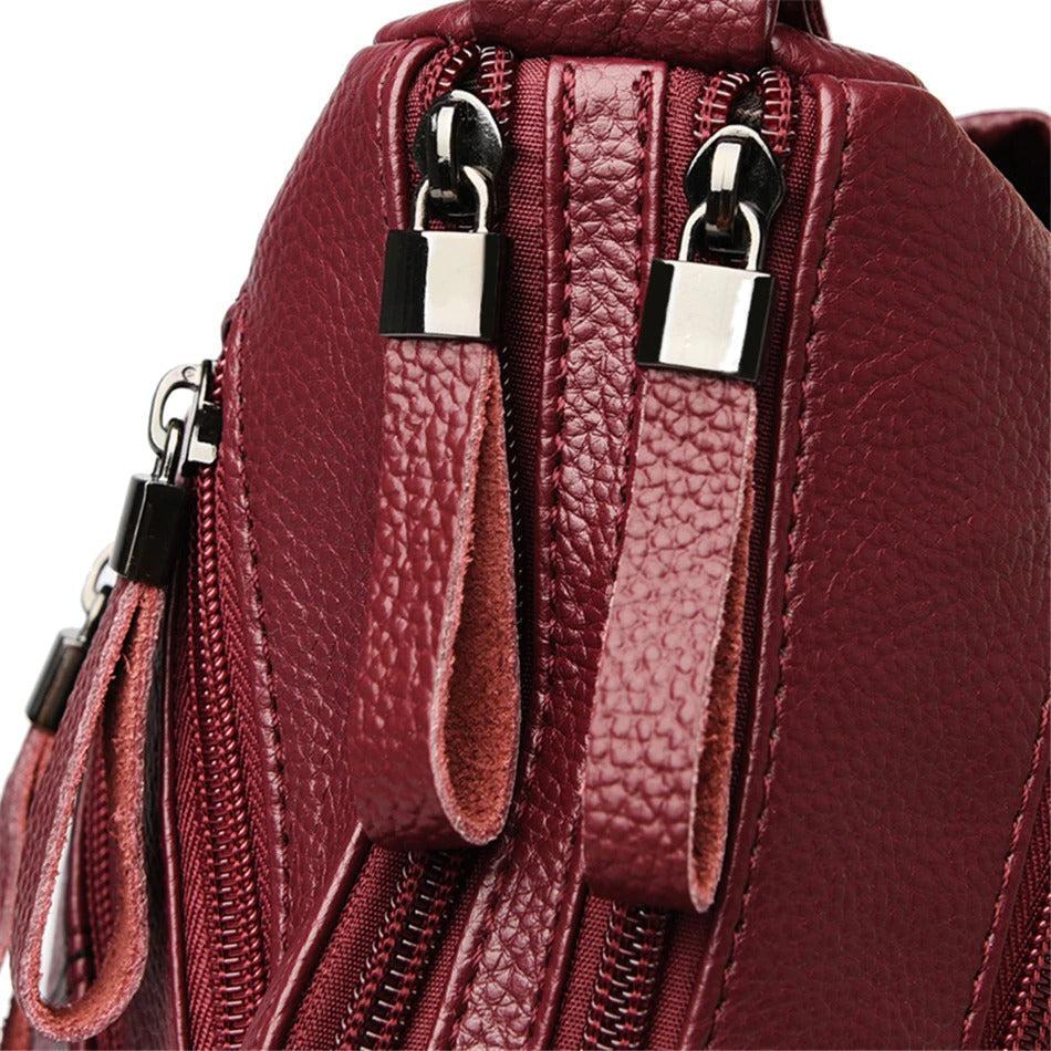 Crossbody bag for women, Flexible leather