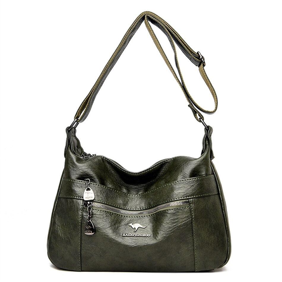 Crossbody bag for women- olive
