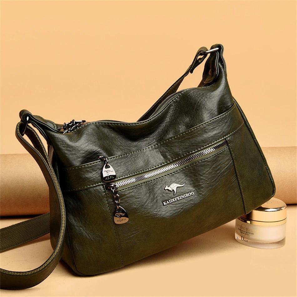 Crossbody bag for women- olive