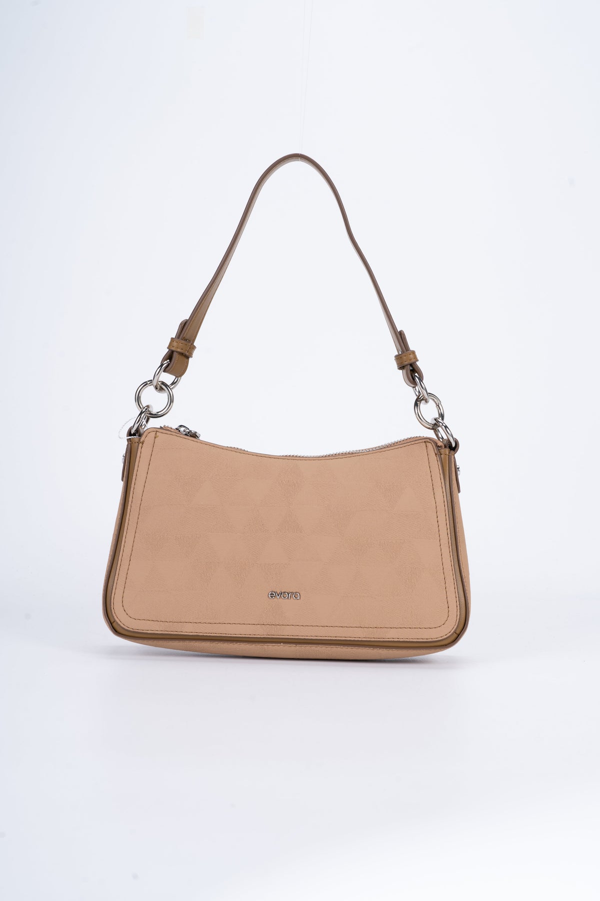 • Elegant and practical black women's handbag that complements your look. Small with a stylish beige design.