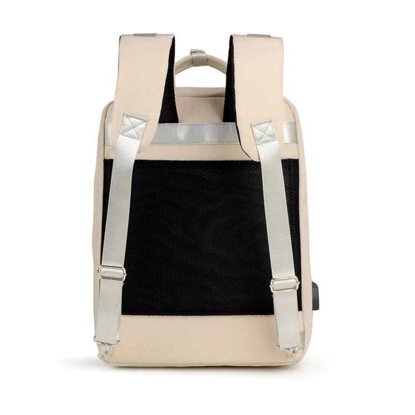 Laptop Waterproof Fabric Backpack - pink