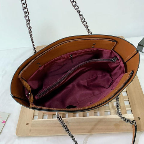 Large Leather Shoulder Bag