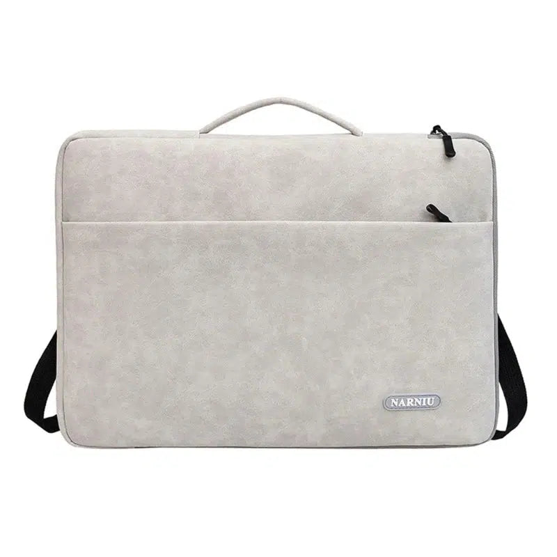 Large PU Laptop Case - Gray – UAE