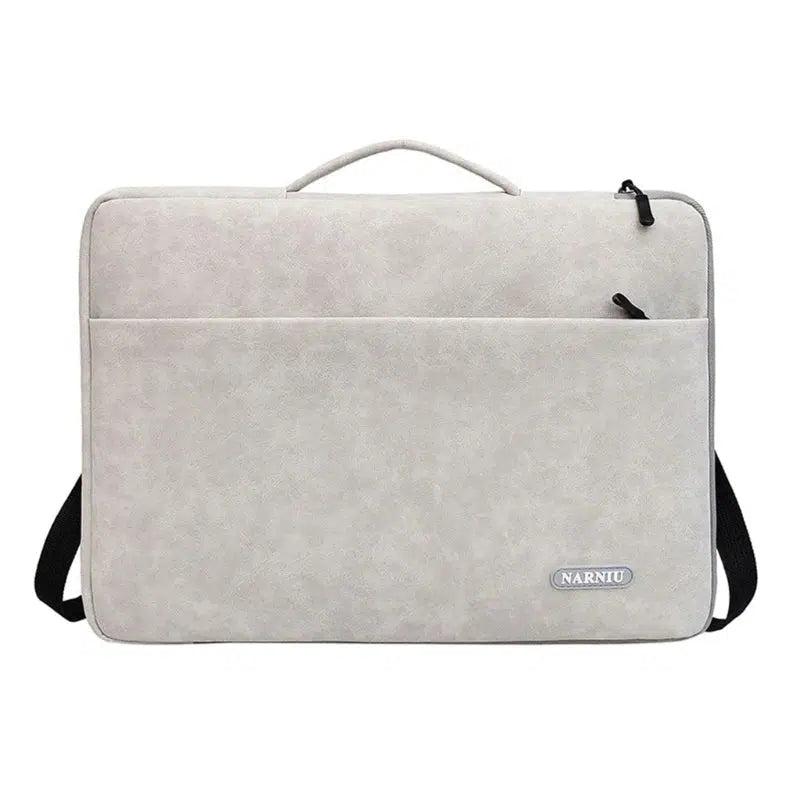 Large PU Laptop Case - Grey