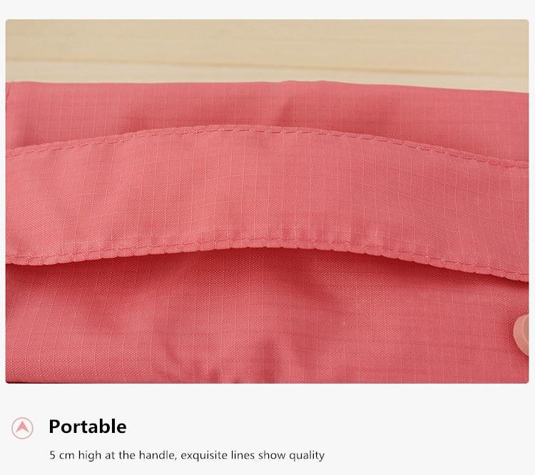 Large Waterproof Polyester Underwear Storage Bag - French Rose