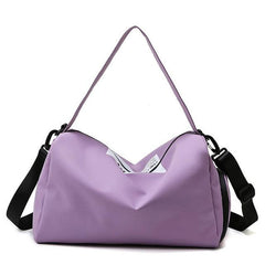 Medium PU Gym bag - Purple
