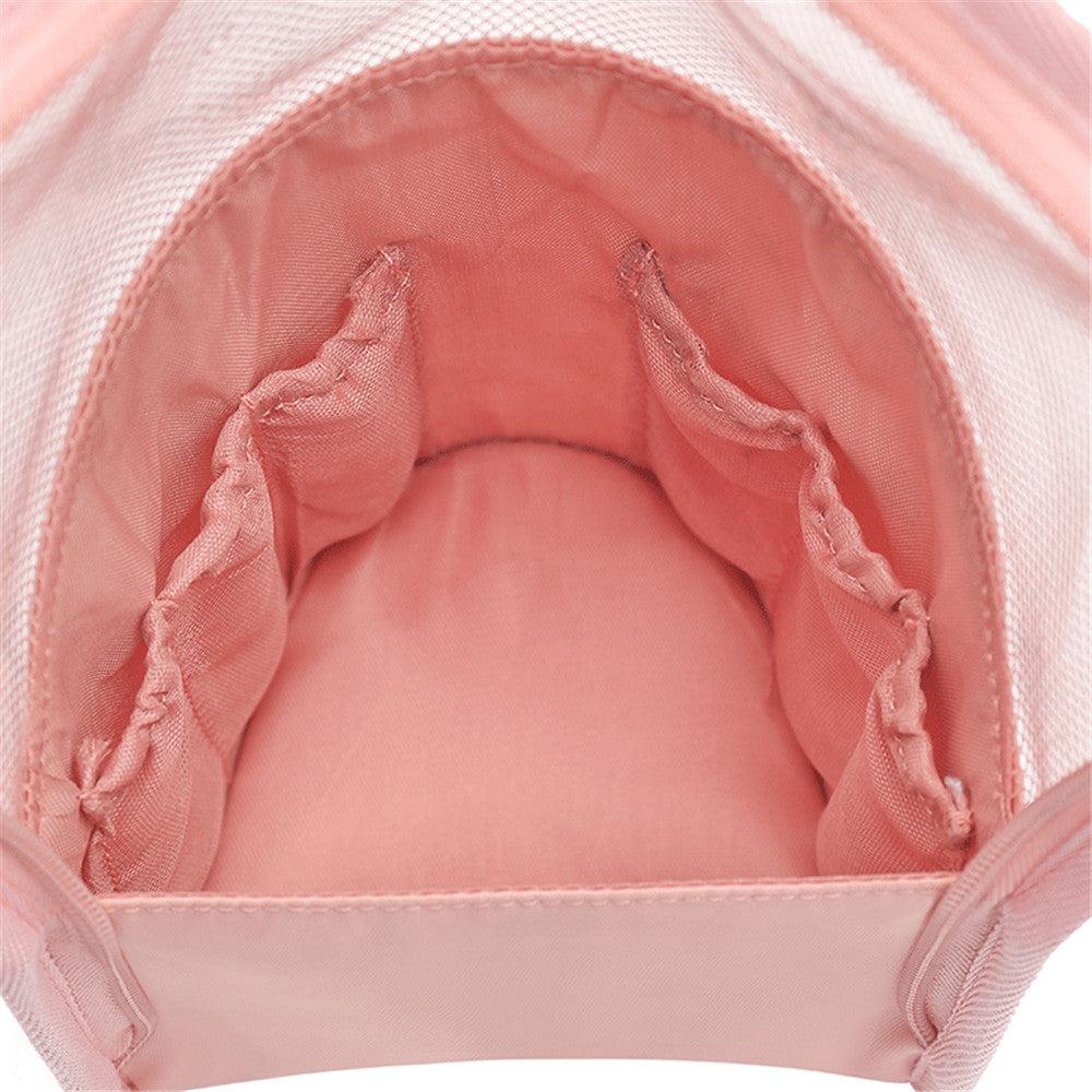 Medium Waterproof Cosmetic Brush Holder - Pink