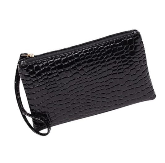 Small Leather Wallet - Black