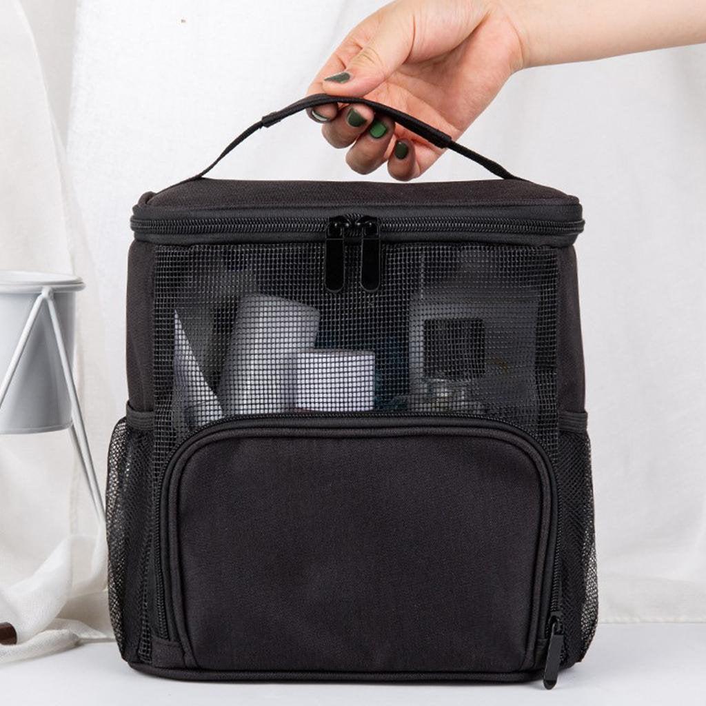 Waterproof Makeup & Cosmetics Organizer - Black