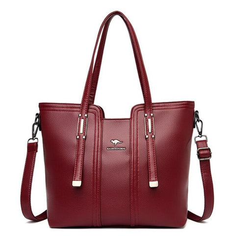 Women Large Tote Bag in Red