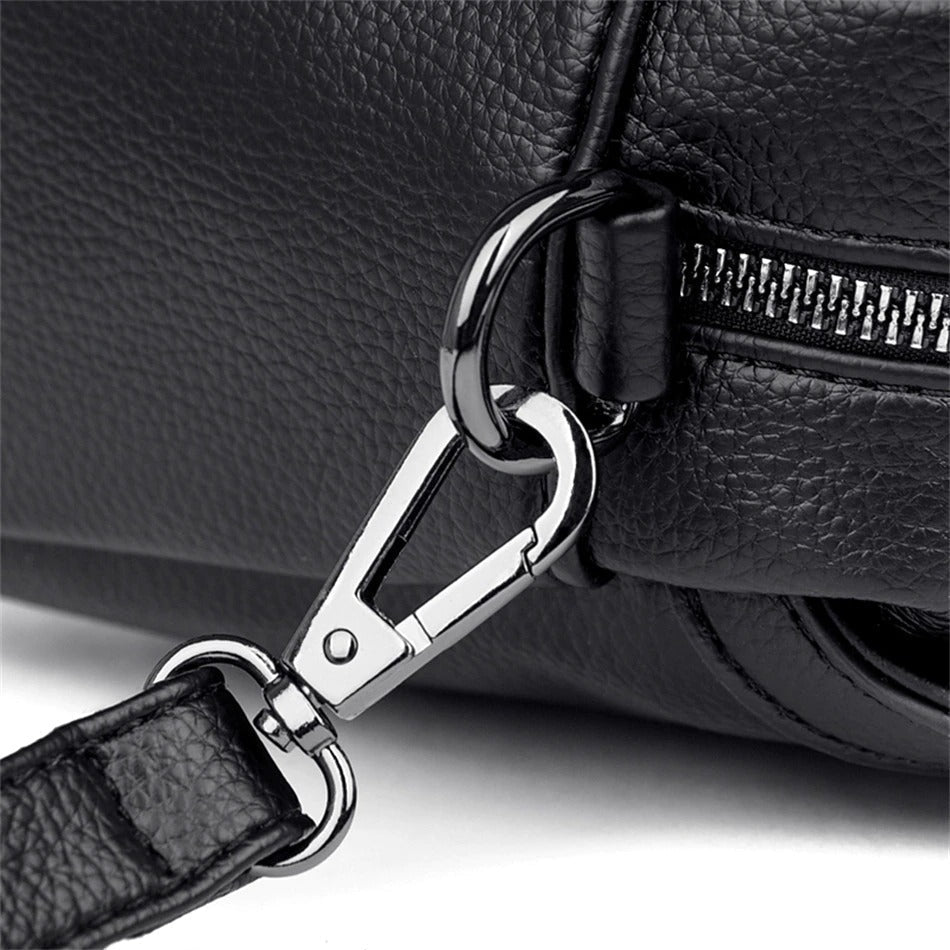 Women handbag with two straps