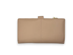 Small Leather Wallet with - Pink