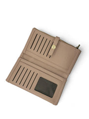 Small Leather Wallet - Pink