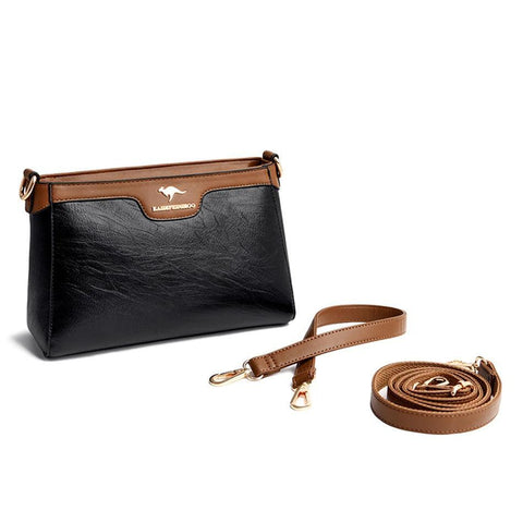 Crossbody bag for women, natural leather-Evorastyle.ae