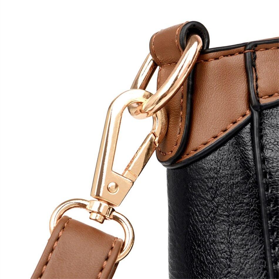 Crossbody bag for women, natural leather-Evorastyle.ae