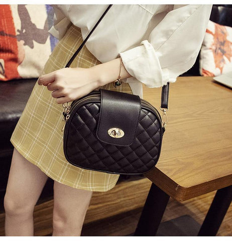 Luxury leather crossbody bag for women-Evorastyle.ae