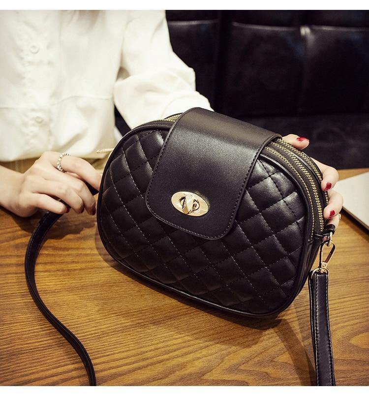 Luxury leather crossbody bag for women-Evorastyle.ae