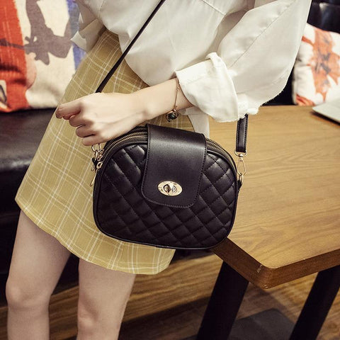 Luxury leather crossbody bag for women-Evorastyle.ae