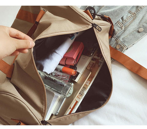 Water Resistant Duffle Sport Bag-Evorastyle.ae