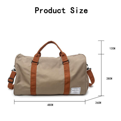 Water Resistant Duffle Sport Bag-Evorastyle.ae