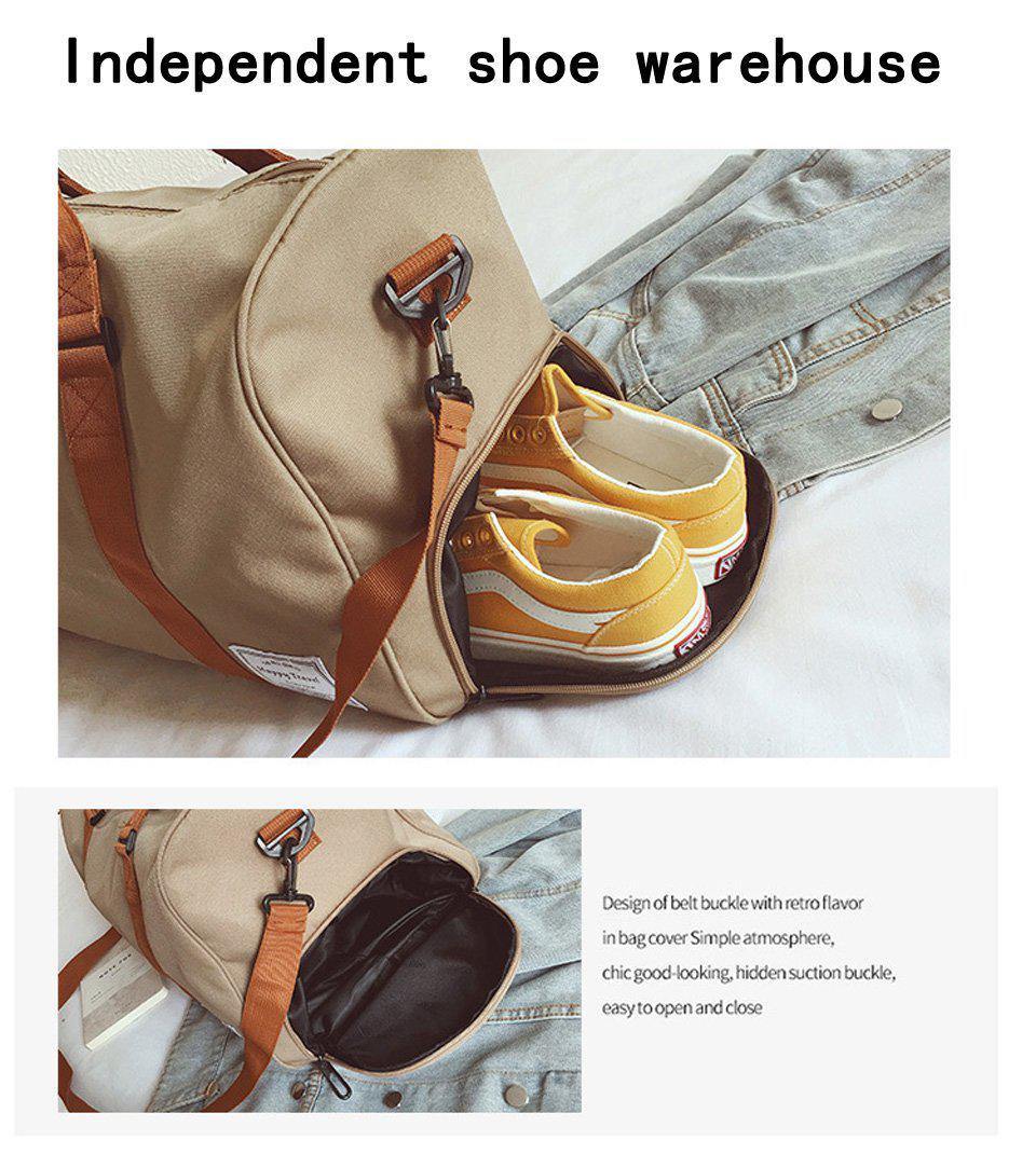 Water Resistant Duffle Sport Bag-Evorastyle.ae