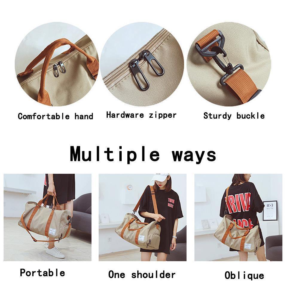 Water Resistant Duffle Sport Bag-Evorastyle.ae